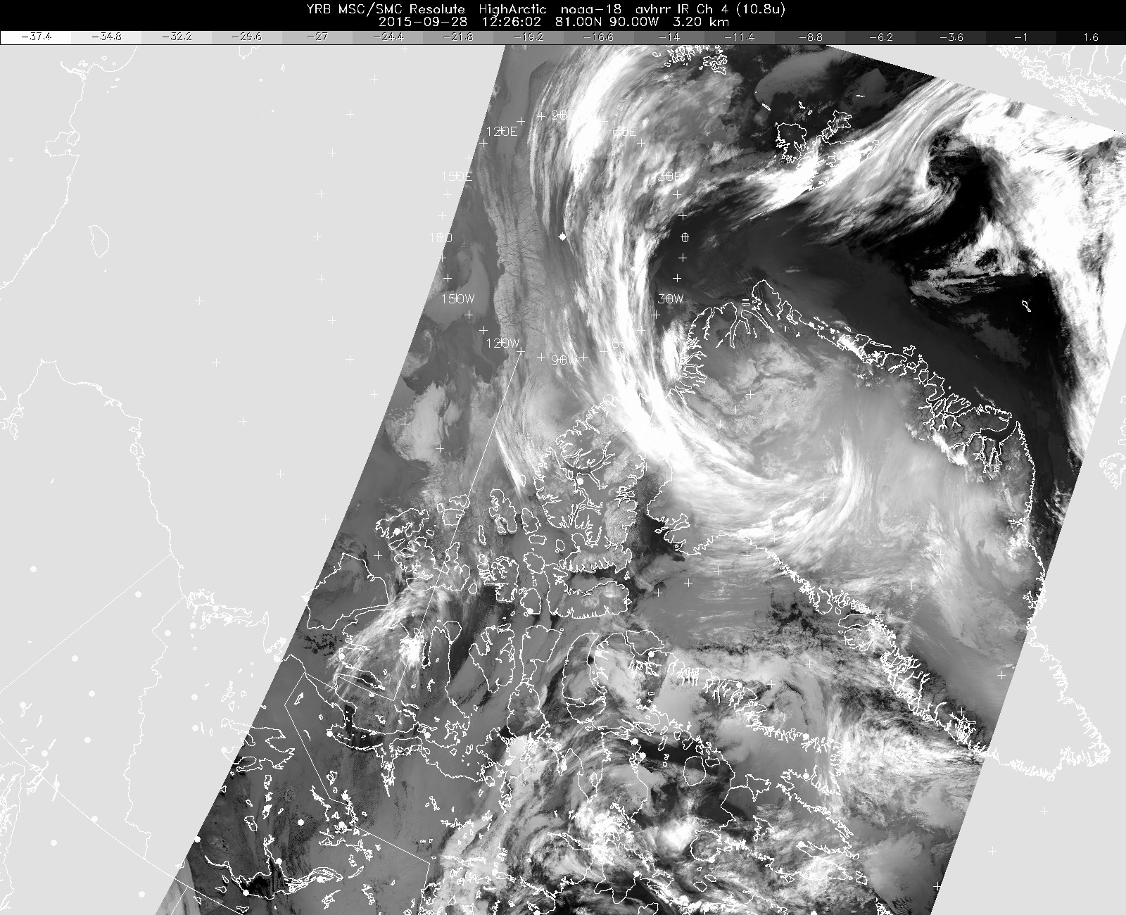 Weather satellite image from this morning NASA Airborne Science Program